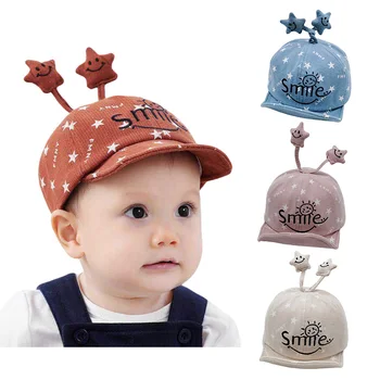 New Baby Hats Boys Girls Children Star Letter Print Baseball Caps Hats Toddlers Adjustable Sun Protection Casual Visors
New Baby Hats Boys Girls Children Star Letter Print Baseball Caps Hats Toddlers Adjustable Sun Protection Casual Visors