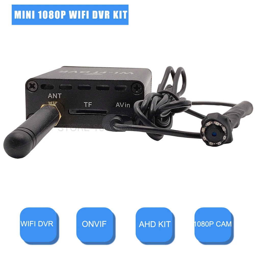 1CH1080P DVR Wifi Mini DVR Kit Recorder With1080P Mini Camera Kit Video Surveillance Recorder Onvif Mini Recorder AHD DVR Kit
1CH1080P DVR Wifi Mini DVR Kit Recorder With1080P Mini Camera Kit Video Surveillance Recorder Onvif Mini Recorder AHD DVR Kit