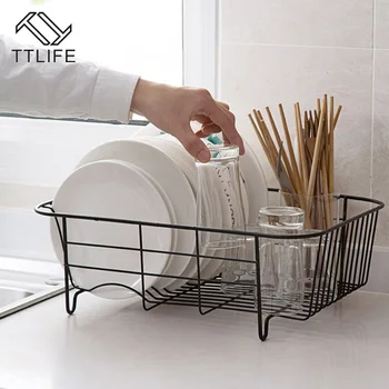 Iron Kitchen Dish Drying Rack Tableware Drainer Storage Basket Shelf Plate Dish Rack Drain Basket Cabinet Sink Kitchen Organizer
Iron Kitchen Dish Drying Rack Tableware Drainer Storage Basket Shelf Plate Dish Rack Drain Basket Cabinet Sink Kitchen Organizer