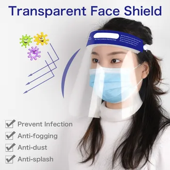 Safety Faceshield Clear Full Face Cover Protective Film Tool Anti-fog Dust-proof Premium PET Material Face Eyes Protector 
Safety Faceshield Clear Full Face Cover Protective Film Tool Anti-fog Dust-proof Premium PET Material Face Eyes Protector