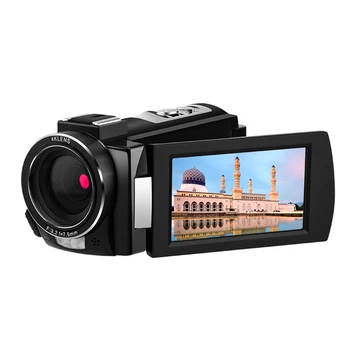 CMOS Sensor Touch Screen IR Night Vision HD Video Camera 4K Camcorder Professional Anti Shake 16x Manual Zoom External Hood
CMOS Sensor Touch Screen IR Night Vision HD Video Camera 4K Camcorder Professional Anti Shake 16x Manual Zoom External Hood