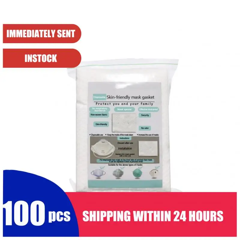 100pcs Disposable Skin Friendly Mask Replacement Filtering Pad Breathable Mask Gasket Respiring Mat All Kinds FFP3 FFP2 Mask
100pcs Disposable Skin Friendly Mask Replacement Filtering Pad Breathable Mask Gasket Respiring Mat All Kinds FFP3 FFP2 Mask