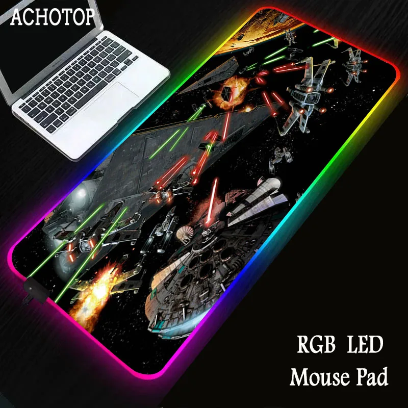 Wars Space Moon Gaming Mouse Pad RGB Large Mouse Pad Gamer Big Mouse Mat Computer Mousepad Led Backlight XXL Keyboard Desk Mat
Wars Space Moon Gaming Mouse Pad RGB Large Mouse Pad Gamer Big Mouse Mat Computer Mousepad Led Backlight XXL Keyboard Desk Mat
