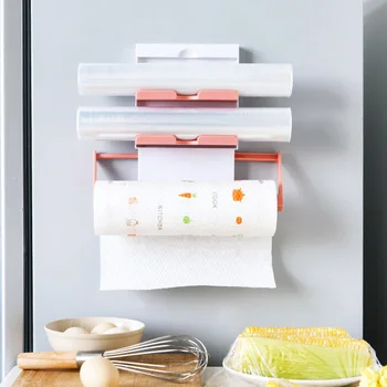 Retractable Plastic Plastic Wrap Shelf European Kitchen Free Perforated Multi-layer Refrigerator Wall-mounted Storage Rack
Retractable Plastic Plastic Wrap Shelf European Kitchen Free Perforated Multi-layer Refrigerator Wall-mounted Storage Rack