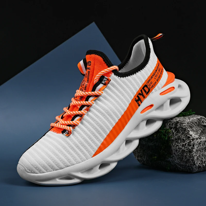 Men Running Shoes Breathable Flying Woven Twist Bottom Athletic Men Sport Jogging Sneakers Custom Logo Packing For Drop Shipping
Men Running Shoes Breathable Flying Woven Twist Bottom Athletic Men Sport Jogging Sneakers Custom Logo Packing For Drop Shipping