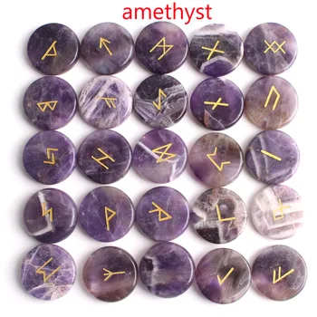 25Pcs Natural Rose Quartz Round Crystal Rune Stone Runes Amethyst Divination Fortune-telling Reiki Healing Meditation Gift Decor
25Pcs Natural Rose Quartz Round Crystal Rune Stone Runes Amethyst Divination Fortune-telling Reiki Healing Meditation Gift Decor
