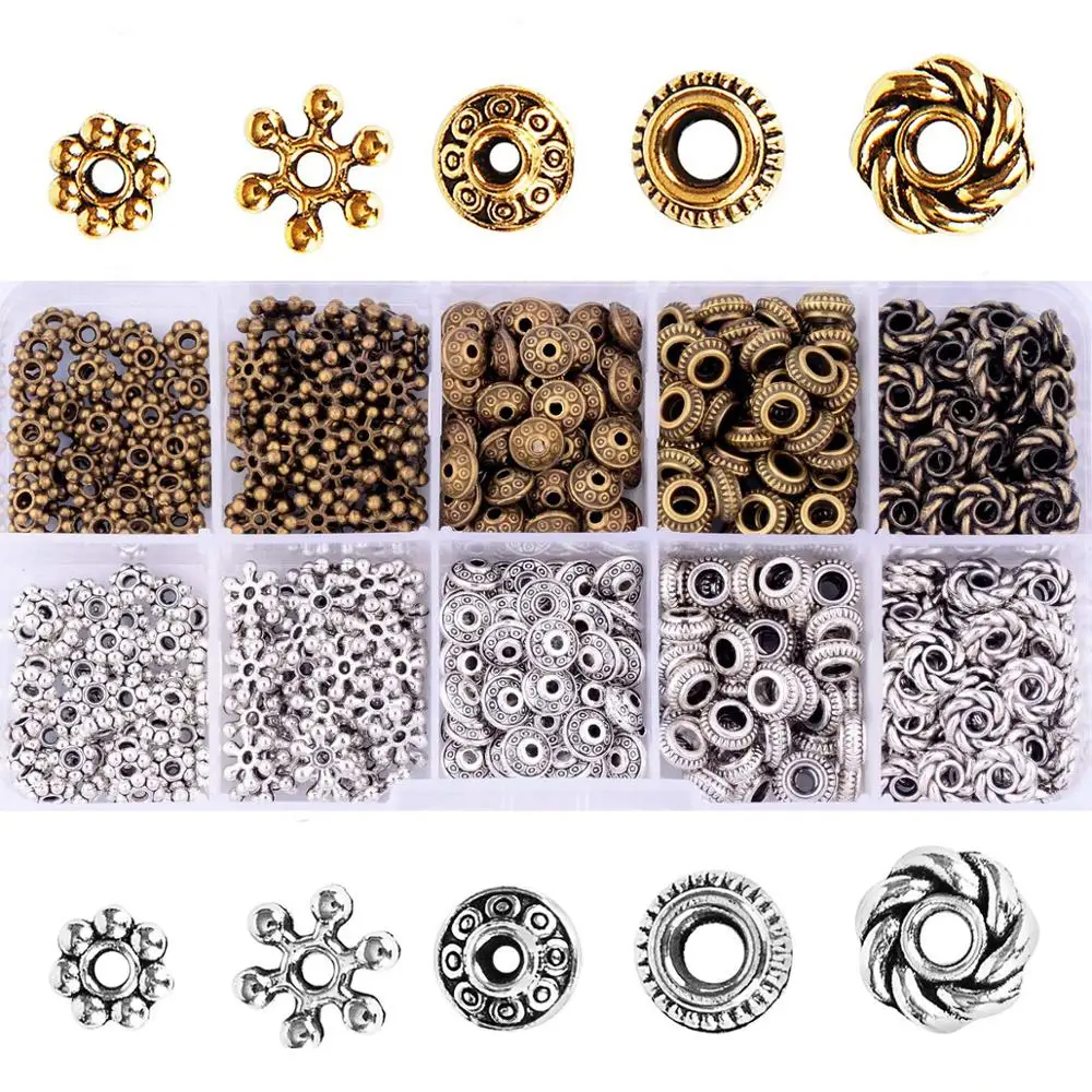 500pcs/set Spacer Beads for DIY Bracelet Necklace Jewelry Making Jewelry Findings&Components
500pcs/set Spacer Beads for DIY Bracelet Necklace Jewelry Making Jewelry Findings&Components