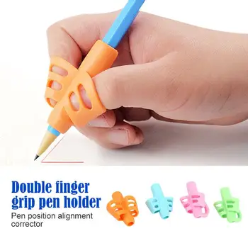 4pcs/Lot Rubber Writing Aid Grip Writing Posture Trainer Writing Posture Correction Professional Pencil Holder School Supplies
4pcs/Lot Rubber Writing Aid Grip Writing Posture Trainer Writing Posture Correction Professional Pencil Holder School Supplies