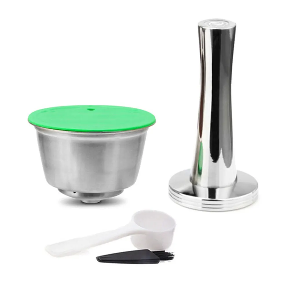 1Set Stainless Steel Dolce Gusto Capsule Crema Permanent Coffee Filter Reusable Coffee Capsule Refillable Coffee Pod For Nescafe
1Set Stainless Steel Dolce Gusto Capsule Crema Permanent Coffee Filter Reusable Coffee Capsule Refillable Coffee Pod For Nescafe