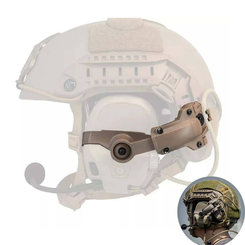 Military Outdoor Tactical Sports FMA (AMP) Noise Reduction Earphone Connecting Helmet Rail Adapter Set Hunting Army Accessories
Military Outdoor Tactical Sports FMA (AMP) Noise Reduction Earphone Connecting Helmet Rail Adapter Set Hunting Army Accessories