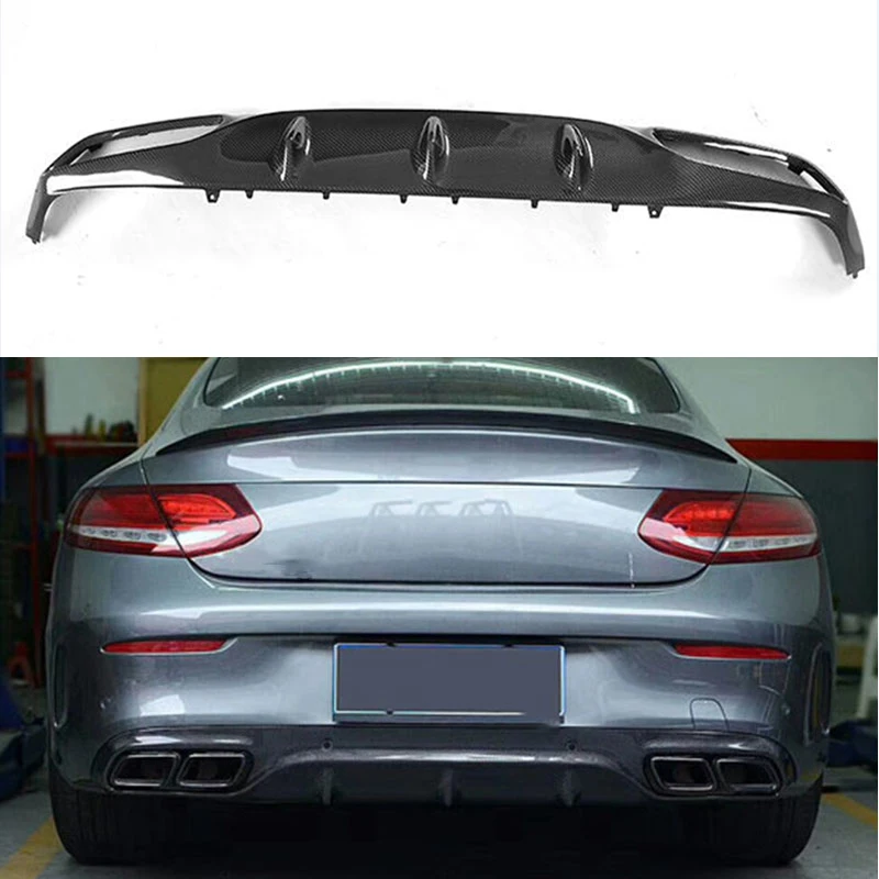 For Mercedes Benz W205 C63 AMG 2Door Coupe Carbon Fiber Rear Body Kit Bumper Diffuser 2015 2016 2017 2018
For Mercedes Benz W205 C63 AMG 2Door Coupe Carbon Fiber Rear Body Kit Bumper Diffuser 2015 2016 2017 2018