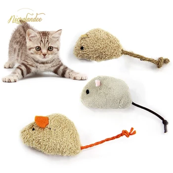NICROLANDEE 3 PCS Cat Toys, Catnip Mice, Cat Mouse Toys, Catnip Cat Toys, Interactive Play for Cat, Puppy, Kitty, Kitten
NICROLANDEE 3 PCS Cat Toys, Catnip Mice, Cat Mouse Toys, Catnip Cat Toys, Interactive Play for Cat, Puppy, Kitty, Kitten