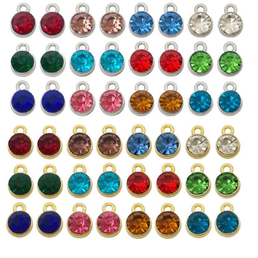 50pcs/lot Multi Color Rhinestone Small Pendant DIY Craft Charm For Bracelet Pin Pendant Charms 6*8mm
50pcs/lot Multi Color Rhinestone Small Pendant DIY Craft Charm For Bracelet Pin Pendant Charms 6*8mm
