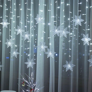 Snowflake 8 Modes Wedding Neon Lantern Landscape Lamp Christmas Lights Decoration Festival Curtain Lights
Snowflake 8 Modes Wedding Neon Lantern Landscape Lamp Christmas Lights Decoration Festival Curtain Lights