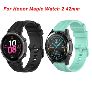 Silicone Bands For Huawei Honor Magic Watch 2 Watchband Smart Watch Replacement for Honor Magic Watch 2 42MM Bracelet Wristband
Silicone Bands For Huawei Honor Magic Watch 2 Watchband Smart Watch Replacement for Honor Magic Watch 2 42MM Bracelet Wristband