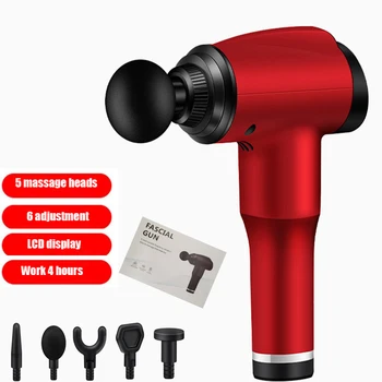 Massage Gun Muscle-fascia Gun Electric Deep Tissue Movement Muscle Relaxation Fitness Pain Relief Massaging Device 4 Heads 40
Massage Gun Muscle-fascia Gun Electric Deep Tissue Movement Muscle Relaxation Fitness Pain Relief Massaging Device 4 Heads 40