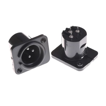 2PCS/lot Panel Mount Chassis Socket adapter socket 3 pin XLR Female socket Connector
2PCS/lot Panel Mount Chassis Socket adapter socket 3 pin XLR Female socket Connector