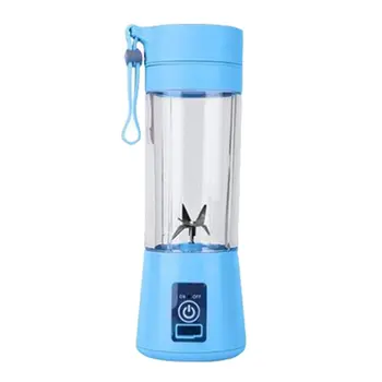 380ML Electric USB Rechargeable Portable Juicer Smoothie Blender Machine Mixer Juice Cup Maker Fast Blenders Food Processor
380ML Electric USB Rechargeable Portable Juicer Smoothie Blender Machine Mixer Juice Cup Maker Fast Blenders Food Processor