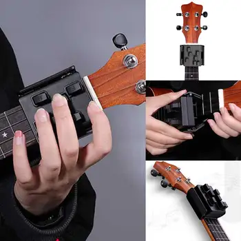 Buddy Practrice Aid Learning System Teaching High Strength Ergonomic Design Musical Ukulele Chord Trainer Beginner Assistant
Buddy Practrice Aid Learning System Teaching High Strength Ergonomic Design Musical Ukulele Chord Trainer Beginner Assistant