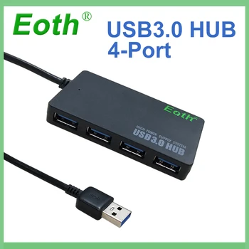 Eoth USB HUB 3.0 splitter External 4 Port USB adapter 5Gbps High Speed USB Hub for Laptop 4 Ports Adapter Laptop Accessories 
Eoth USB HUB 3.0 splitter External 4 Port USB adapter 5Gbps High Speed USB Hub for Laptop 4 Ports Adapter Laptop Accessories