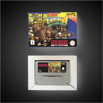 Donkey Country Kong 2 Diddy's Kong Quest - EUR Version RPG Game Card Battery Save with Retail Box
Donkey Country Kong 2 Diddy's Kong Quest - EUR Version RPG Game Card Battery Save with Retail Box