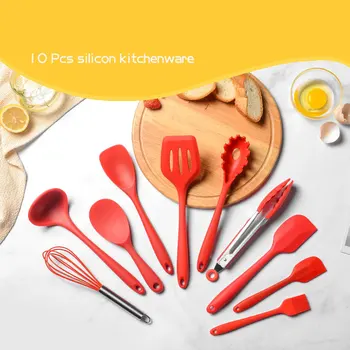 Food Grade Silicone Kitchenware Multiple Sets Kitchen Tools Scraper Set Kitchen Tools Kitchen Accessories 10Pcs/Set
Food Grade Silicone Kitchenware Multiple Sets Kitchen Tools Scraper Set Kitchen Tools Kitchen Accessories 10Pcs/Set