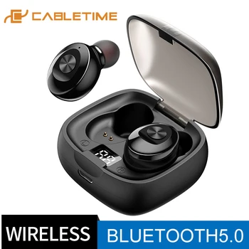 CABLETIME Bluetooth5.0 HiFi Wireless Headphone TWS Colorful Headset Waterproof for LG Xiaomi Smart Phones C339
CABLETIME Bluetooth5.0 HiFi Wireless Headphone TWS Colorful Headset Waterproof for LG Xiaomi Smart Phones C339