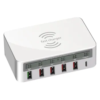 818P Multi Fast USB Charger Charge Multiple 5 USB Phone Charging Station Universal USB HUB Smart Charger
818P Multi Fast USB Charger Charge Multiple 5 USB Phone Charging Station Universal USB HUB Smart Charger