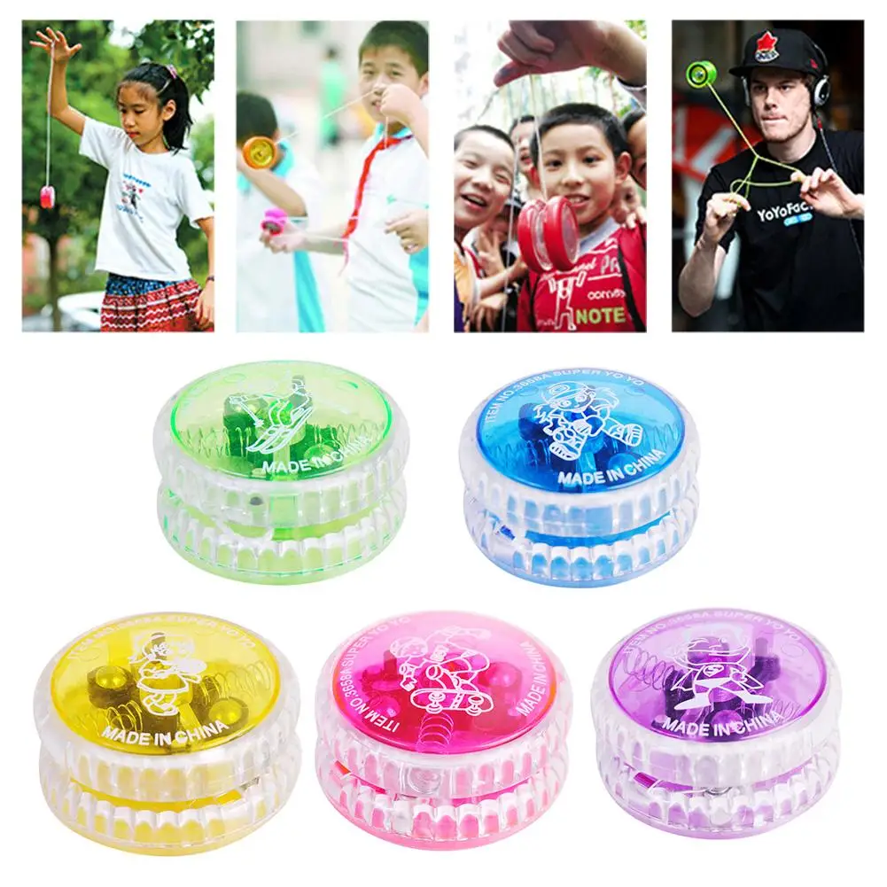 Hot Sale High Speed Yo Yo Ball Professional Magic Yoyo Luminous LED Flashing Yo-Yo Clutch Mechanism Kids Toy Party Entertainment
Hot Sale High Speed Yo Yo Ball Professional Magic Yoyo Luminous LED Flashing Yo-Yo Clutch Mechanism Kids Toy Party Entertainment