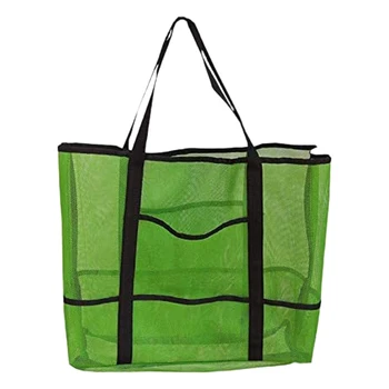 Storage Bag Wash Bag Sports Handbag Large Capacity Mesh Beach Bag Foldable Storage Bag Handbag Shoulder Bag
Storage Bag Wash Bag Sports Handbag Large Capacity Mesh Beach Bag Foldable Storage Bag Handbag Shoulder Bag