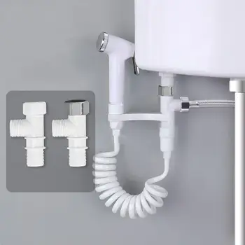 ABS Portable Universal Handheld ABS Slim Bathroom Toilet Bidet Faucet Shower Sprayer Head Jet Bracket Switch Bidet Sprayer tools
ABS Portable Universal Handheld ABS Slim Bathroom Toilet Bidet Faucet Shower Sprayer Head Jet Bracket Switch Bidet Sprayer tools