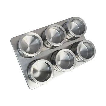6pc Stainless Steel Seasoning Set Creative Square Kitchen Supplies Pepper Salt Sugar Seasoning Free Shipping
6pc Stainless Steel Seasoning Set Creative Square Kitchen Supplies Pepper Salt Sugar Seasoning Free Shipping