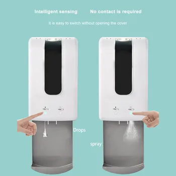 2 In 1 Automatic Liquid Soap Dispenser With tray Touchless Hand Sanitizer Machine Smart Sensor Alcohol Spray Sanitizing Machine
2 In 1 Automatic Liquid Soap Dispenser With tray Touchless Hand Sanitizer Machine Smart Sensor Alcohol Spray Sanitizing Machine
