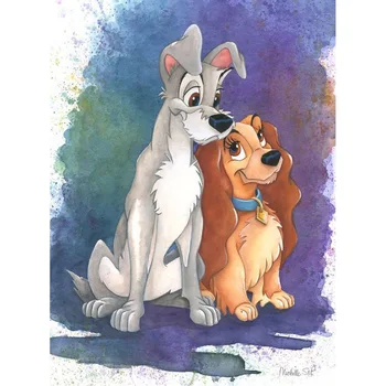 5D full Diamond Painting lady tramp Round/square Cross Stitch Diamond Picture diy Diamond Embroidery Home Decor gift
5D full Diamond Painting lady tramp Round/square Cross Stitch Diamond Picture diy Diamond Embroidery Home Decor gift