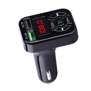 2020 A9 Bluetooth FM Transmitter Dual USB Car Charger LED Screen Display Handsfree Durable And Practical
2020 A9 Bluetooth FM Transmitter Dual USB Car Charger LED Screen Display Handsfree Durable And Practical