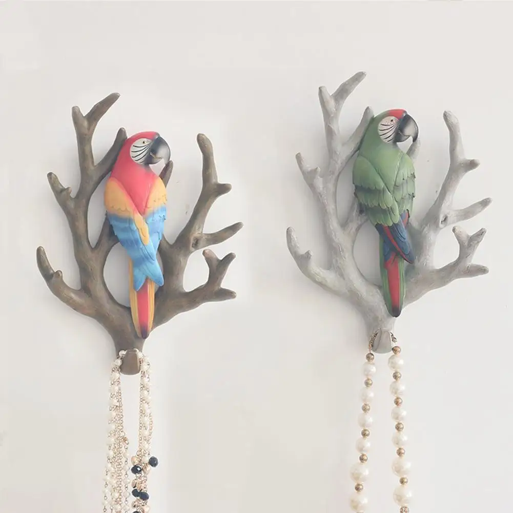 Durable Resin Hooks Hanger Organizer Creative 3D Parrot Hanging Hooks Wall Decor Clothes Key Hats Bag Holders Decorative Hooks
Durable Resin Hooks Hanger Organizer Creative 3D Parrot Hanging Hooks Wall Decor Clothes Key Hats Bag Holders Decorative Hooks