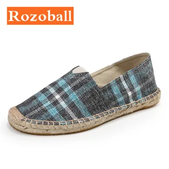 

Men Hemp Fisherman Shoes Summer Men Breathable Espadrilles Casual Flat Shoes Plus Size Cheap Canvas Shoes Dropshipping Rozoball