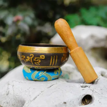 Nepal handmade Buddha Tibet bowl bowl ritual music therapy copper chime copper new
Nepal handmade Buddha Tibet bowl bowl ritual music therapy copper chime copper new