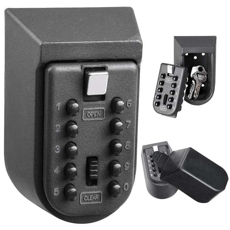 Key Safe Box Aluminium Alloy Wall Mounted Home Safety Password Security Lock Storage Boxes with Code PAK55
Key Safe Box Aluminium Alloy Wall Mounted Home Safety Password Security Lock Storage Boxes with Code PAK55