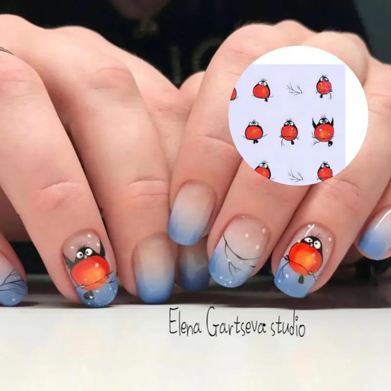 Nail Stickers on Nails Cartoon Pattern Stickers for Nails Water Transfer Stickers Decals Manicure Decoration Fly Bird Nail Art
Nail Stickers on Nails Cartoon Pattern Stickers for Nails Water Transfer Stickers Decals Manicure Decoration Fly Bird Nail Art
