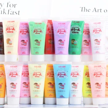 20 Colorful 50ml Simulation Ice Cream Gel Phone Case DIY Cakes Cake Cream Chocolate Glue Nail Soft Clay Decoration Materials
20 Colorful 50ml Simulation Ice Cream Gel Phone Case DIY Cakes Cake Cream Chocolate Glue Nail Soft Clay Decoration Materials