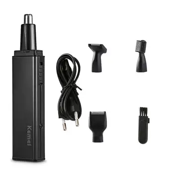 Kemei Electric Nose Trimmer for Men USB Rechargeable Shaver for Men Razor Eyebrow Beard Trimer 4 In 1 Face Care Hair Removal
Kemei Electric Nose Trimmer for Men USB Rechargeable Shaver for Men Razor Eyebrow Beard Trimer 4 In 1 Face Care Hair Removal