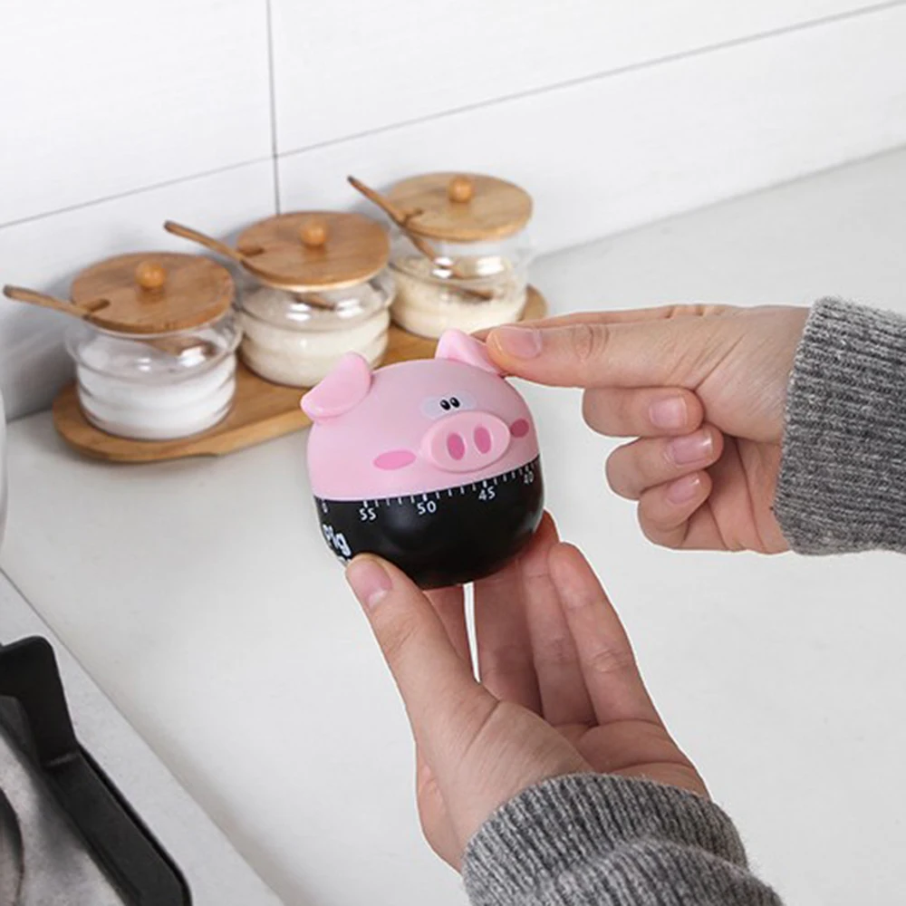 Cartoon Pig Shaped Kitchen Timer Home Kitchen Alarm Clock Countdown Piglet Machinery Electronic Timer For Cooking Baking Frying
Cartoon Pig Shaped Kitchen Timer Home Kitchen Alarm Clock Countdown Piglet Machinery Electronic Timer For Cooking Baking Frying