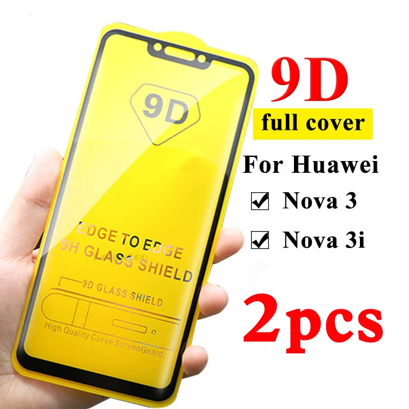 Закаленное стекло для Huawei Nova 3 3i huawei nova | Мобильные телефоны и аксессуары