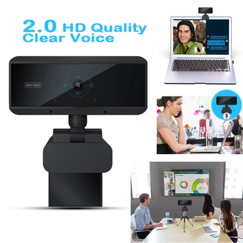 1080p Webcam 5MP 360 Degrees Rotatable Video Conference Web Camera With Built-In Sound-Absorbing Mic For PC Computer Laptop
1080p Webcam 5MP 360 Degrees Rotatable Video Conference Web Camera With Built-In Sound-Absorbing Mic For PC Computer Laptop