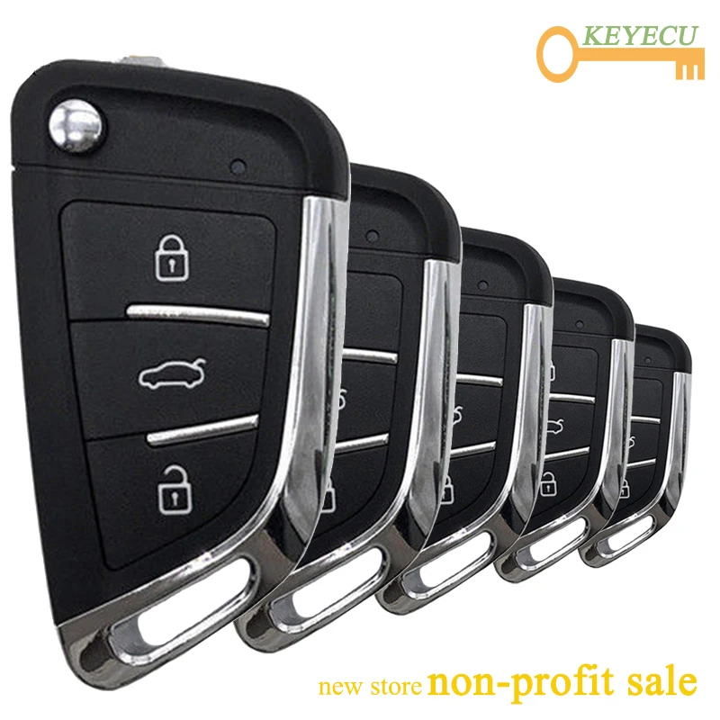 KEYECU 5 Pieces/ Lot, KEYDIY B Series B29 Remote Control Key - 3 Btns - for KD900/ KD900+/ URG200/ KD-X2/ KD MINI Key Programmer
KEYECU 5 Pieces/ Lot, KEYDIY B Series B29 Remote Control Key - 3 Btns - for KD900/ KD900+/ URG200/ KD-X2/ KD MINI Key Programmer