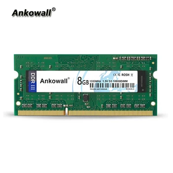Ankowall DDR3 SO-DIMM 8GB RAM 1333/1600 MHz Notebook Memory PC3-10600/12800 Laptop RAM
Ankowall DDR3 SO-DIMM 8GB RAM 1333/1600 MHz Notebook Memory PC3-10600/12800 Laptop RAM