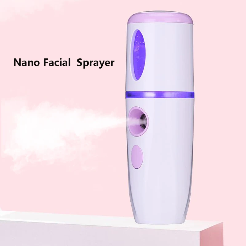 15ML Mini Nano Facial Sprayer USB Nebulizer Air Humidifier Face Steamer Mist Diffuser Anti-Aging Women Beauty Skin Care Tools
15ML Mini Nano Facial Sprayer USB Nebulizer Air Humidifier Face Steamer Mist Diffuser Anti-Aging Women Beauty Skin Care Tools