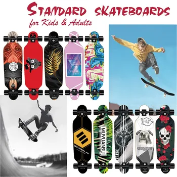 Professional Double Rocker Skateboard 31Inch 7-layer maple wood Adults Skate Board Maple Deep Concave Longboard four wheels#C4
Professional Double Rocker Skateboard 31Inch 7-layer maple wood Adults Skate Board Maple Deep Concave Longboard four wheels#C4