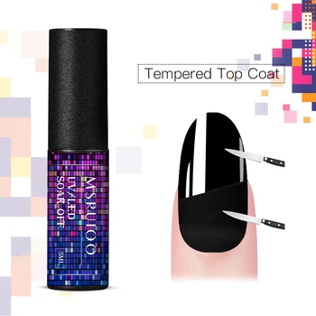 MSRUIOO Tempered Top Coat No Wipe Top Coat UV Gel PolishTransparent Soak Off Long-lasting Nail Art Gel Manicure Lacquer
MSRUIOO Tempered Top Coat No Wipe Top Coat UV Gel PolishTransparent Soak Off Long-lasting Nail Art Gel Manicure Lacquer